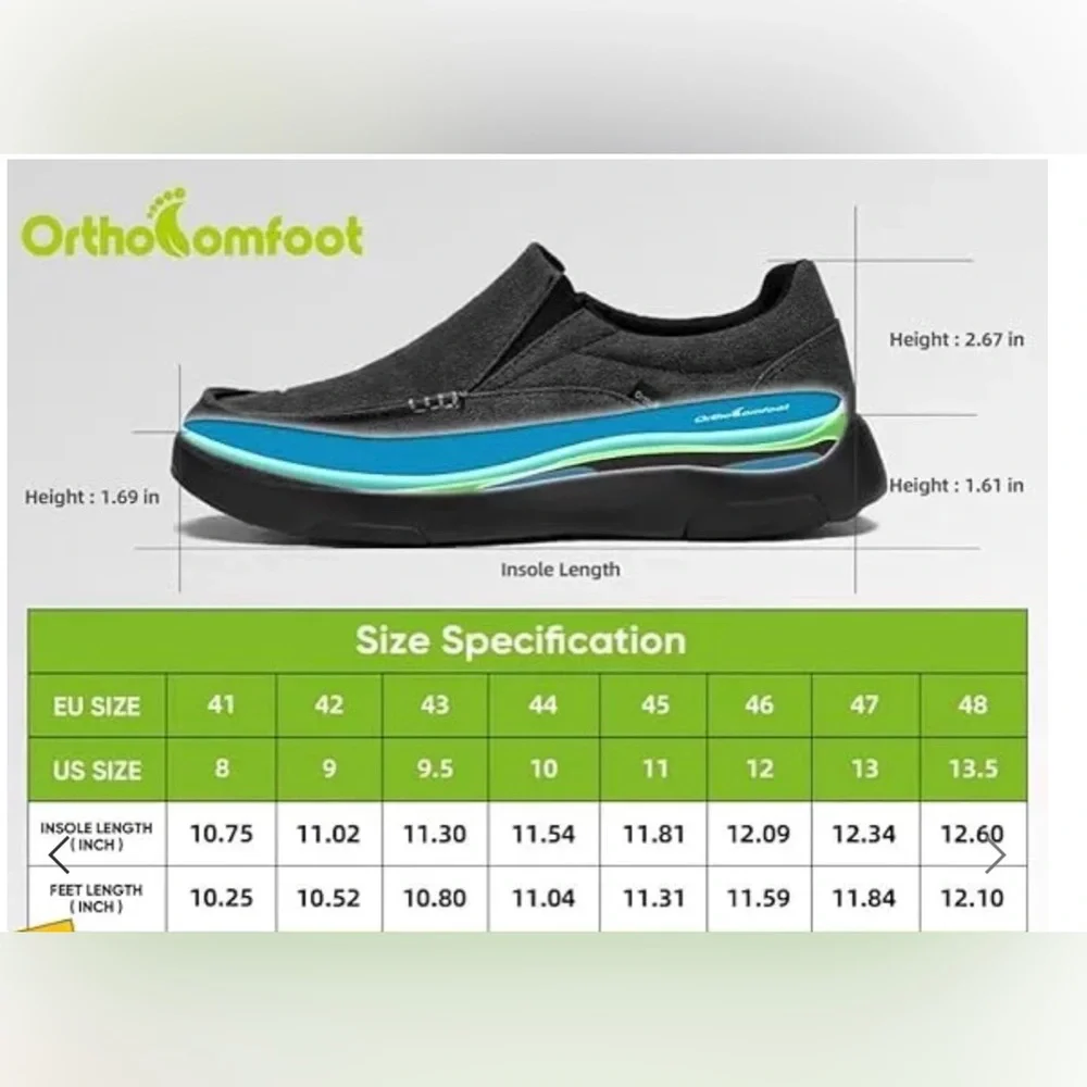 Ortho Comfoot slip gray